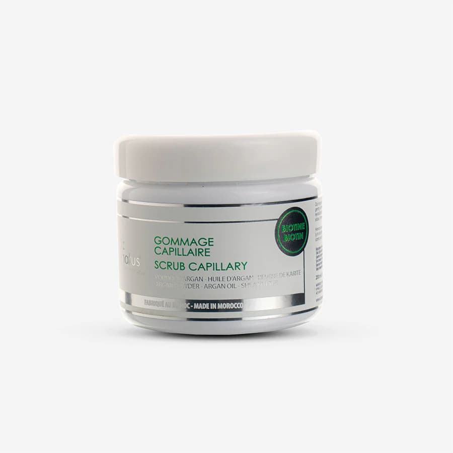 Gommage capillaire